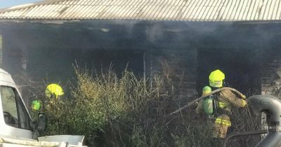 Man in hospital after fire at Lake Macquarie home