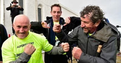 Jubilant Charlie Bird inspires country on top of Croagh Patrick