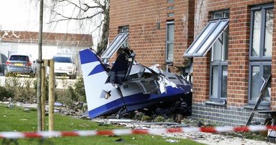 Bicester plane crash: Pilot in hospital after plane hits block of flats