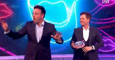 Ant McPartlin fans devastated as he makes big announcement on ITV Saturday Night Takeaway