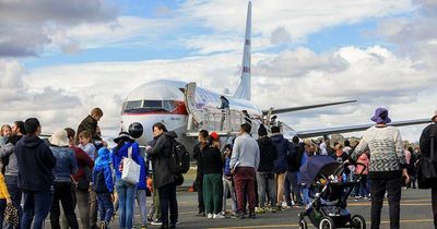 Thousands flocked to Canberra Airport's first open day in four years