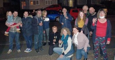 The Bristol street still meeting up outside like it's covid lockdown