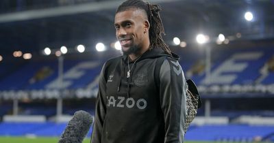 Alex Iwobi responds to 'negativity' claim as Everton survival calculated