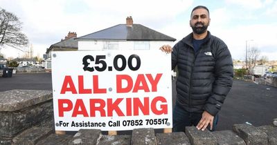 Man turns garden into £20,000 car park for doctors and nurses - for £5 per day