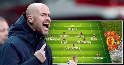 How Man Utd could line up under Erik ten Hag as he targets two early transfers