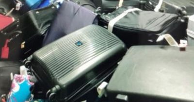 Manchester airport mayhem so bad passengers just ABANDON their luggage
