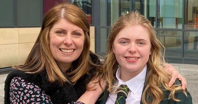 Schoolgirl to sit exams after having brain tumour size of an orange removed