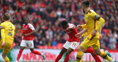 Chiedozie Ogbene scores rocket for Rotherham in Wembley victory
