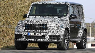 Mercedes-AMG G63 Facelift Spied Testing At The Nürburgring