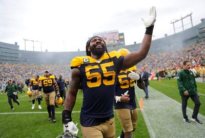 Za’Darius Smith getting fired up watching Danielle Hunter workouts