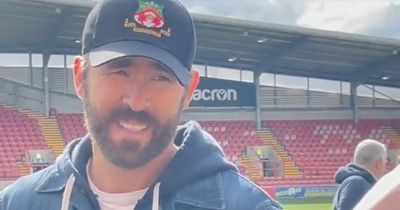Ryan Reynolds shares gruelling Wrexham commute ahead of "once in a lifetime" Wembley trip