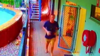 Darwin man Dylan Barfoot jailed for arson after setting hostel on fire, telling taxi driver about it on CCTV