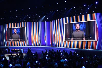 Zelenskiy asks Grammys audience to support 'in any way you can'