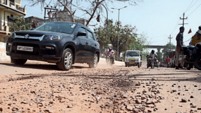 Ghaziabad: Dug up in 2019, this road leading to hospitals, schools yet to be repaired