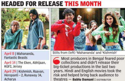 Bengali movies face up to Bolly, Holly challenge in reopen season