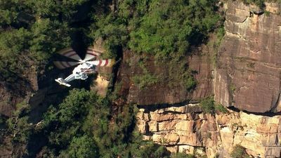 Two people dead in landslip at Wentworth Falls in Blue Mountains