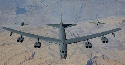 US B-52 bombers test war readiness on target acquisition missions