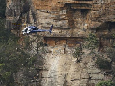 Man, boy killed in Blue Mountains landslip