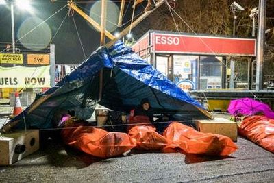 Just Stop Oil blockade Heathrow depot in fourth day of protests