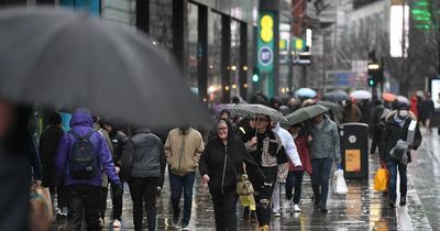 Greater Manchester weather forecast with plenty of rain and high wind