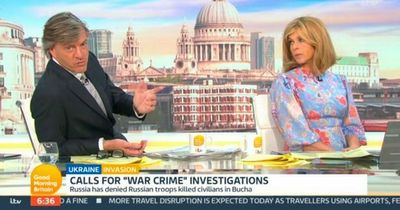 GMB's Richard Madeley slammed for questioning how rape is a weapon of war in Ukraine