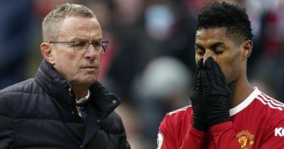 Ralf Rangnick tells Marcus Rashford what he has to do to earn Man Utd place back