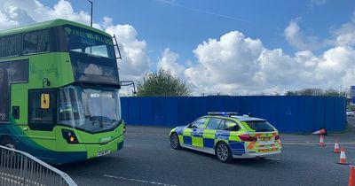 Man in serious condition after e-scooter and bus crash