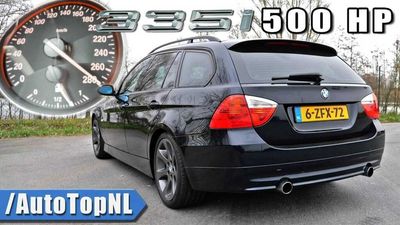 BMW 3 Series Wagon Has No Problem Reaching 174 MPH On Autobahn