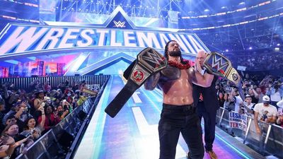 Wrestlemania results: Roman Reigns triumphs as Steve Austin, Vince McMahon and Pat McAfee entertain