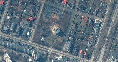 Chilling Ukraine satellite images show mass graves in Bucha after civilian slaughter