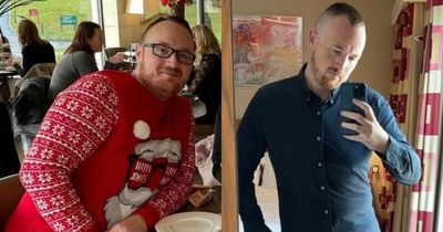 'I looked in the mirror and broke down crying': But this once 22 stone man is now unrecognisable from before