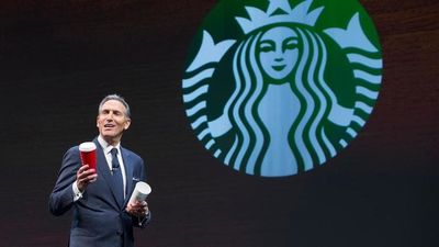 Starbucks Slumps Lower As CEO Howard Schultz Suspends Buybacks