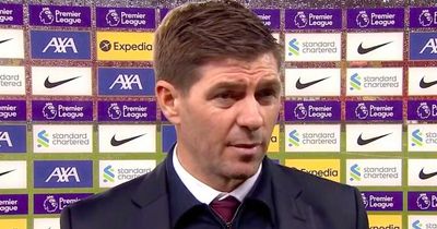 Steven Gerrard jokes about infamous Liverpool vs Chelsea slip as he makes Villa admission