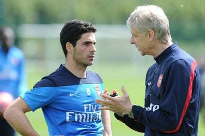 Mikel Arteta hails Arsene Wenger’s consistency as Arsenal face fierce battle for Champions League return