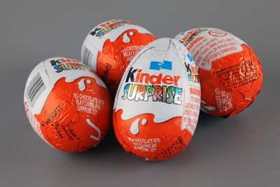 Kinder Surprise eggs recalled after 57 people infected with salmonella