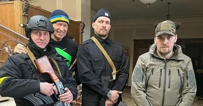 Oleksandr Usyk claims soldiers shot at his house and dragged his neighbours away