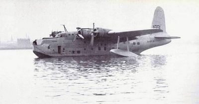 When Edinburgh had a flying boat service that took passengers from Leith Docks