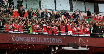 Former Celtic player enjoys Wembley success as he tastes English silverware joy