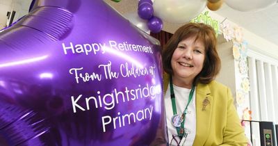 School bids fond farewell to head teacher