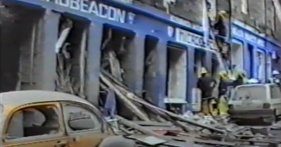 Unearthed Edinburgh footage shows aftermath of horrific Guthrie Street collapse that killed two people