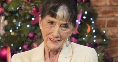 June Brown wrote that she blamed herself for her first husband's suicide in biography