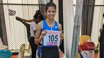 Jyothi wins 100m hurdles gold but misses NR due to wind-aided effort