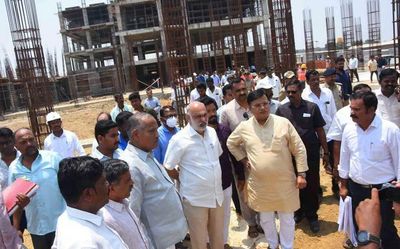 Expedite work on medical college in Haveri, says Minister