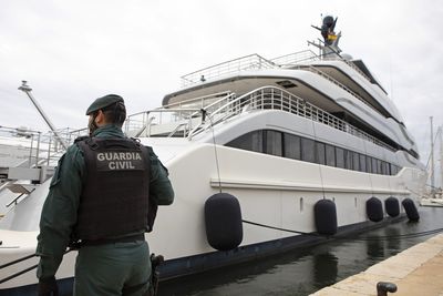 US seizes yacht docked in Spain and owned by Russian oligarch
