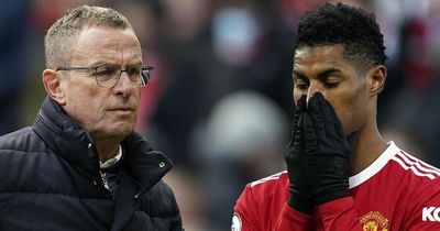 Man Utd squad picks a side after Ralf Rangnick "killed" Marcus Rashford with decision