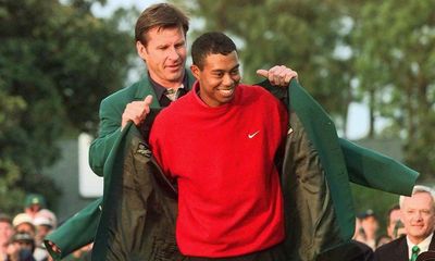 ‘Destined to be great’: 25 years on from Tiger Woods’ maiden Masters title