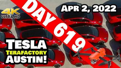 Tesla Giga Texas: More Red And White Tesla Model Ys Spotted