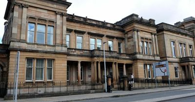 Paisley brute struck pregnant woman with a dog chain