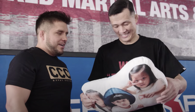 UFC 273 ‘Embedded,’ No. 1: Henry Cejudo gives ‘The Korean Zombie’ a special gift