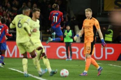Crystal Palace 3-0 Arsenal: Wilfried Zaha seals big win as Eagles condemn woeful Gunners to costly defeat